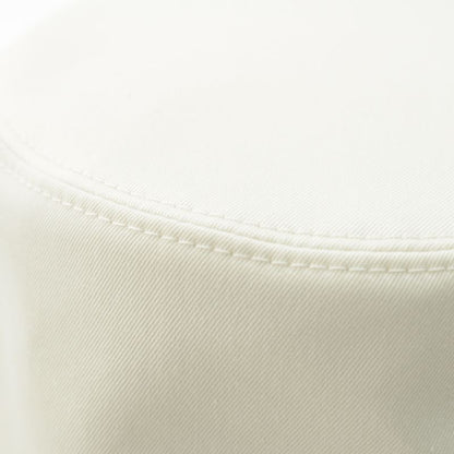 Hermes Cotton Fred H Cut Bucket Hat White 58