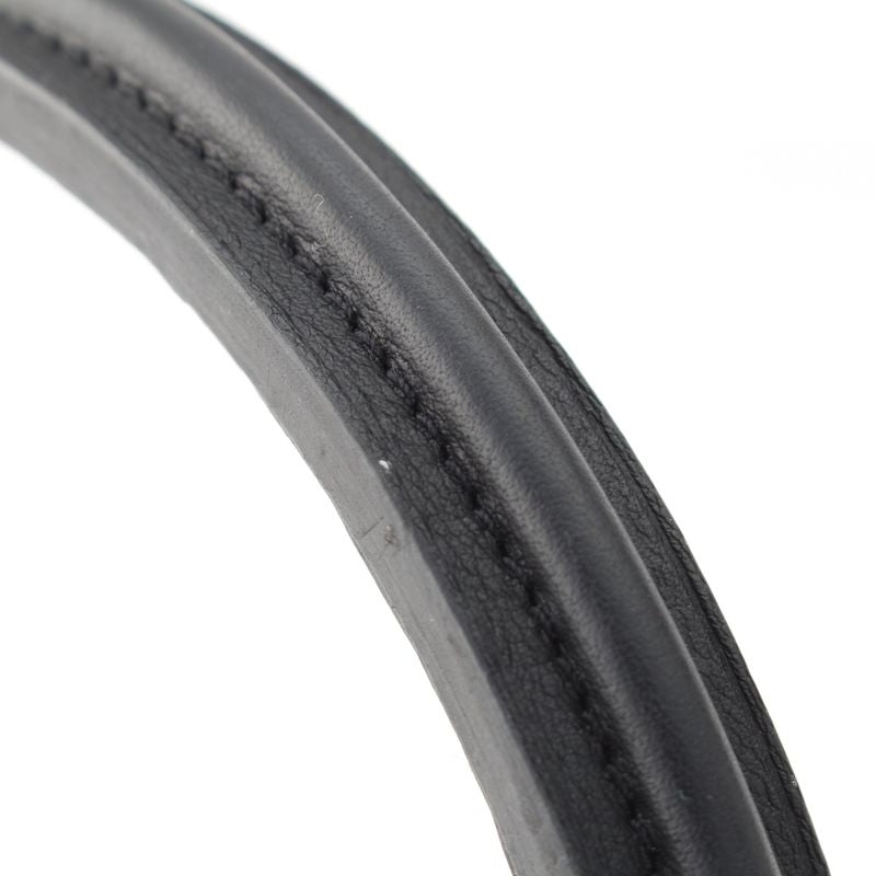 Hermes Leather Serie Button Headband Hair Accessory H201002g Black