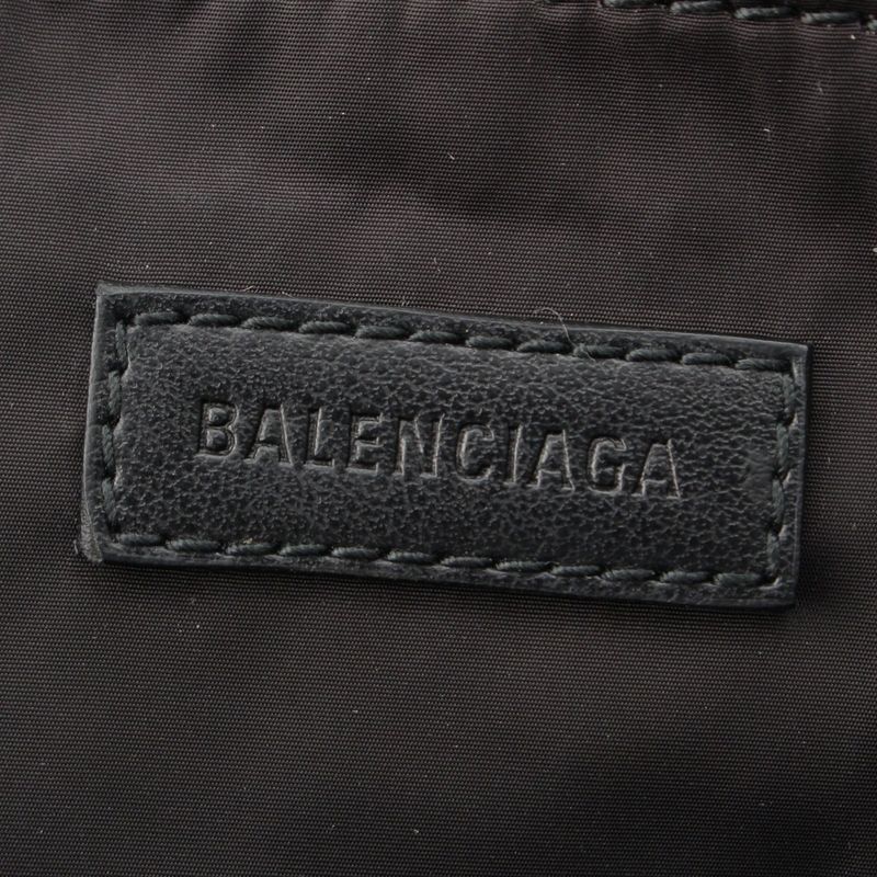 Balenciaga Nylon Explorer Logo Tote Bag 567032 Black