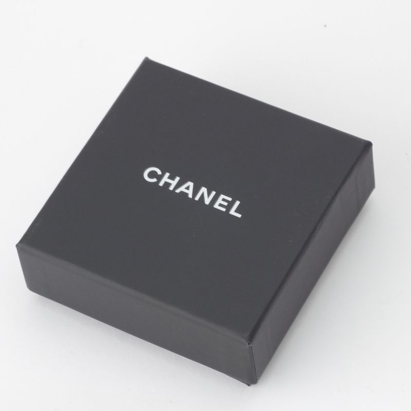 Chanel L23b GP Coco Logo Written in Gold with Pearl Stones and Logo Brooch