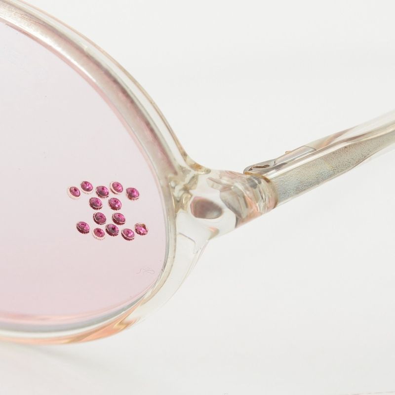 Chanel Coco Rhinestone Sunglass Es Eyewear C660 58 Pink