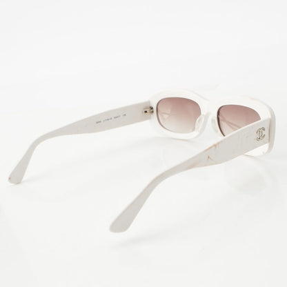 Chanel Coco Mark Camellia Sunglass Es Eyewear C716 13 White 5317 135