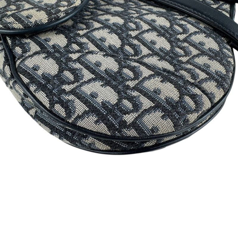 Christian Dior Shoulder Bag Oblique Saddle Bag