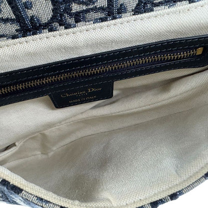 Christian Dior Shoulder Bag Oblique Saddle Bag