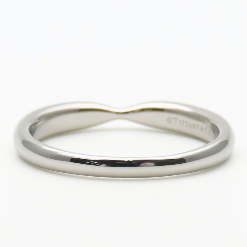 Tiffany & Co Ring - Harmony Pt950 Approx 4.49g Platinum Jewelry Wedding Ladies