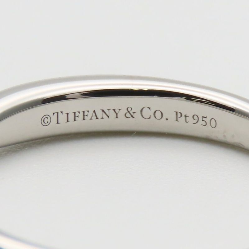 Tiffany & Co Ring - Harmony Pt950 Approx 4.49g Platinum Jewelry Wedding Ladies