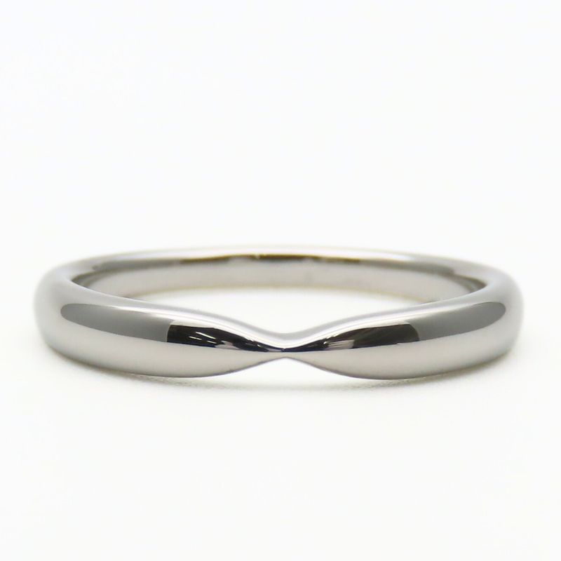 Tiffany & Co Ring - Harmony Pt950 Approx 4.49g Platinum Jewelry Wedding Ladies