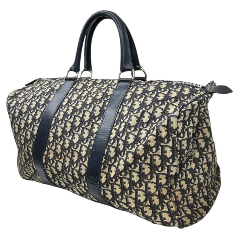 Christian Dior Vintage Trotter Boston Bag Vintage Trotter Boston Bag Ivory X