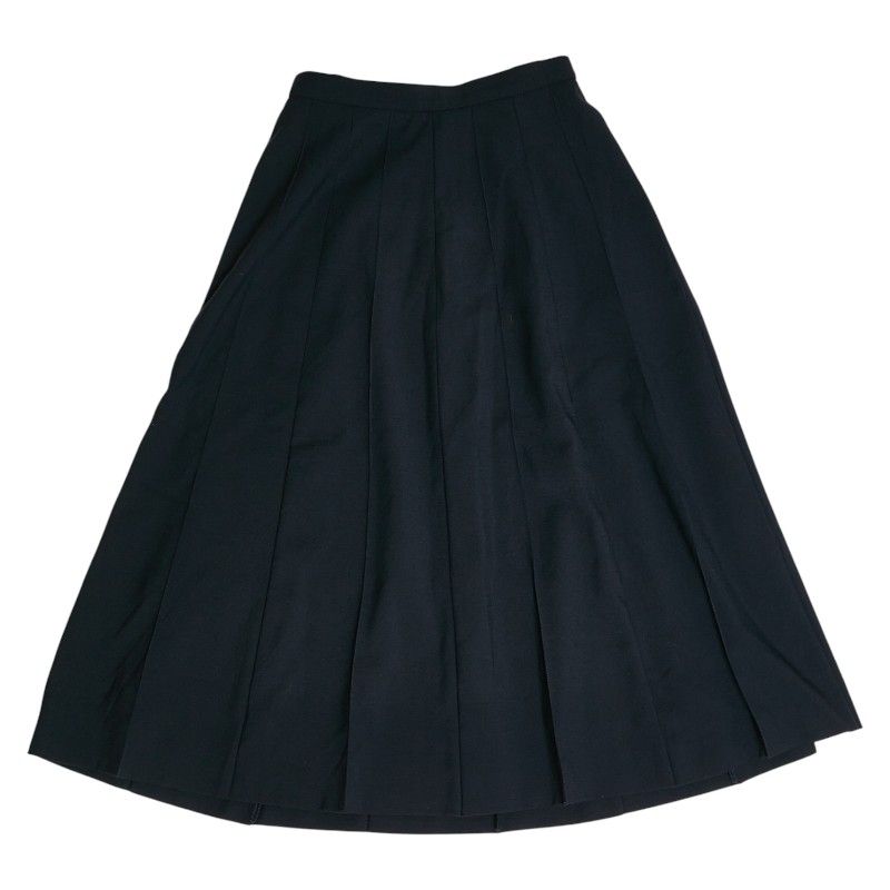 Chanel Coco Mark Button Jacket Double Skirt Setup Size: 40 Black Ladies Chanel