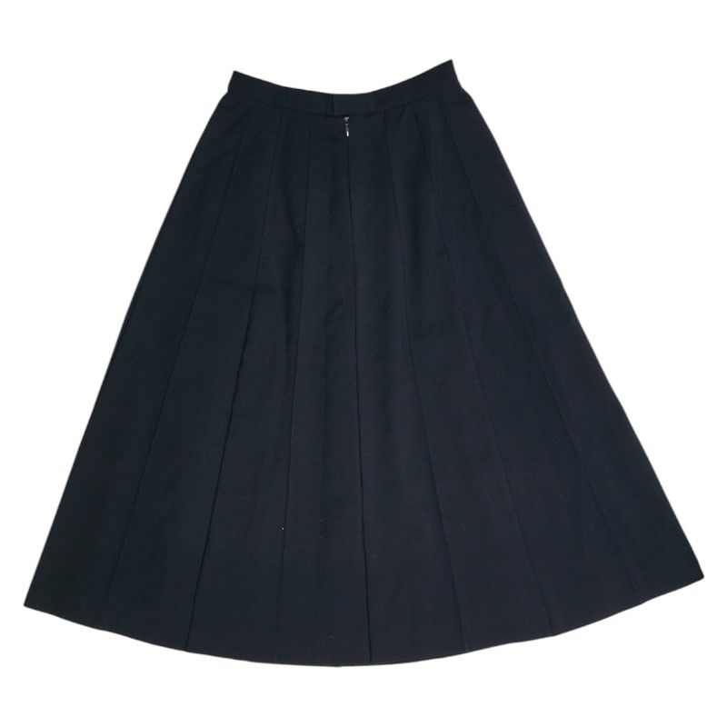 Chanel Coco Mark Button Jacket Double Skirt Setup Size: 40 Black Ladies Chanel