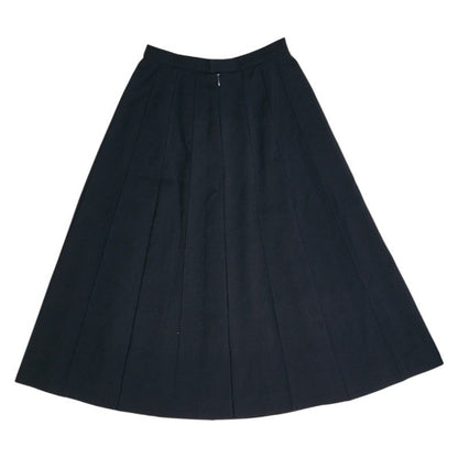 Chanel Coco Mark Button Jacket Double Skirt Setup Size: 40 Black Ladies Chanel