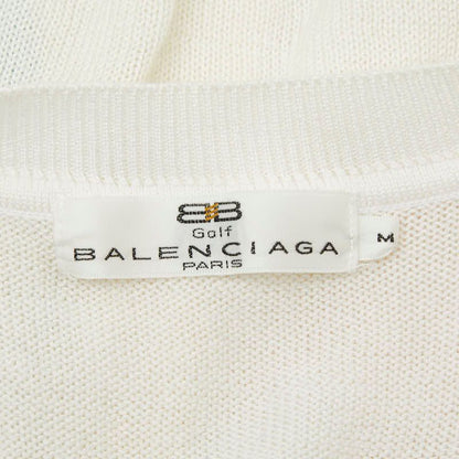 Balenciaga Knit Vest Size: M White Multicolor Cotton Women's Balenciaga