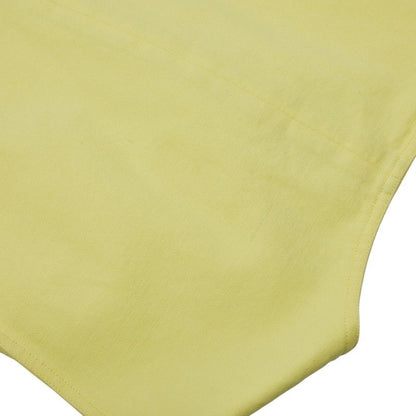 Chanel Sleeveless Dress Size: 38 P17031v09597 Yellow Cotton Women's Chanel