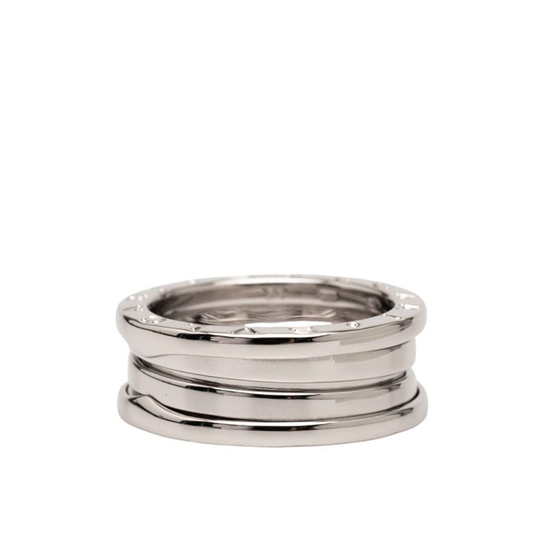 Bvlgari Bee Zero One Ring #55 18k White Gold White Gold Men's Bvlgari