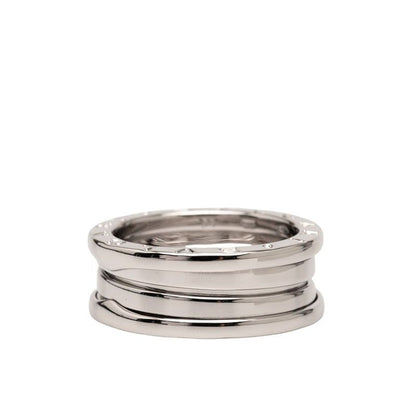 Bvlgari Bee Zero One Ring #55 18k White Gold White Gold Men's Bvlgari