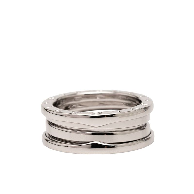 Bvlgari Bee Zero One Ring #55 18k White Gold White Gold Men's Bvlgari