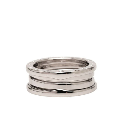 Bvlgari Bee Zero One Ring #55 18k White Gold White Gold Men's Bvlgari