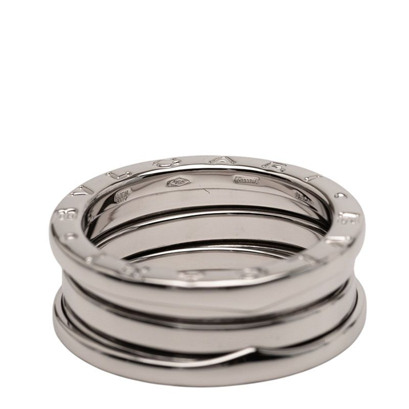 Bvlgari Bee Zero One Ring #55 18k White Gold White Gold Men's Bvlgari