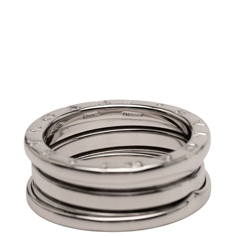 Bvlgari Bee Zero One Ring #55 18k White Gold White Gold Men's Bvlgari