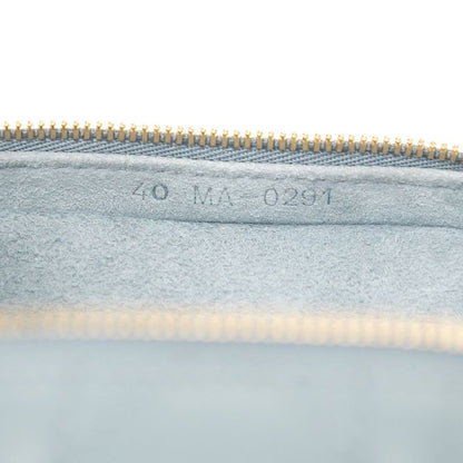Dior Canage Lady Dior Micro Vanity Bag Shoulder Bag 2way Light Blue Leather