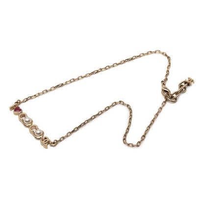 Chanel Coco Mark I Love Coco Gold Plated Faux Pearl Ladies Chanel