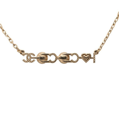 Chanel Coco Mark I Love Coco Gold Plated Faux Pearl Ladies Chanel