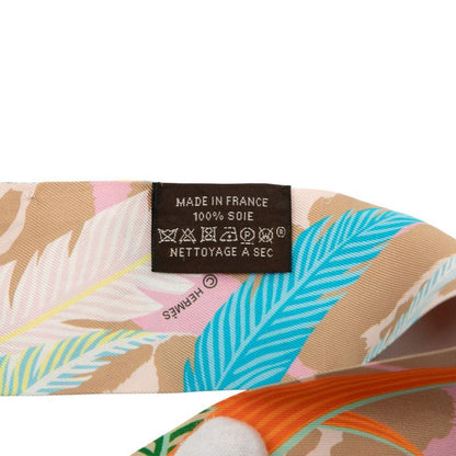 Hermes Twilly Jaguar Quetzal Jaguar Quetzal Multicolor Silk Women Hermes