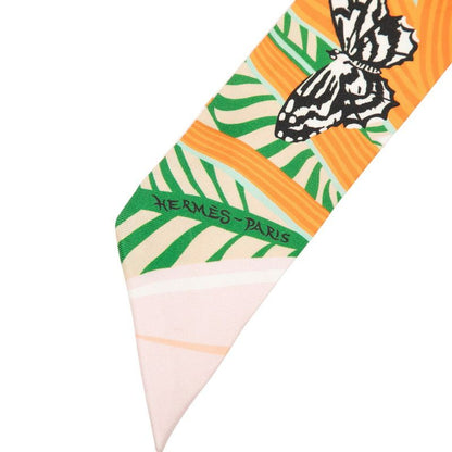 Hermes Twilly Jaguar Quetzal Jaguar Quetzal Multicolor Silk Women Hermes