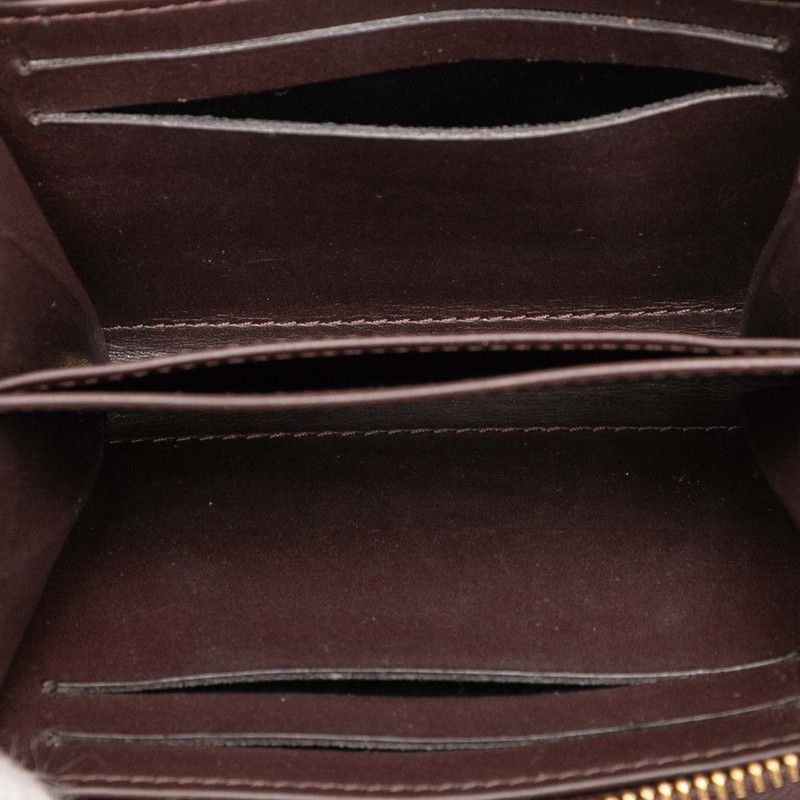 Louis Vuitton Monogram Vernis Zippy Coin Purse M93607 Amarante Purple Patent