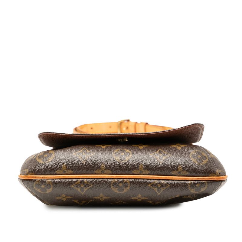 Louis Vuitton Monogram Musette Salsa Long Crossbody Shoulder Bag M51387 Brown