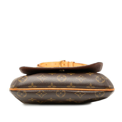 Louis Vuitton Monogram Musette Salsa Long Crossbody Shoulder Bag M51387 Brown