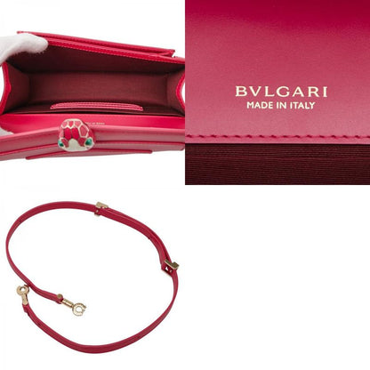Bvlgari Serpenti Forever Pink Leather Women Bvlgari