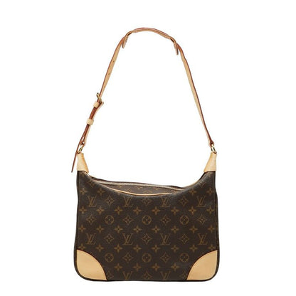 Louis Vuitton Monogram Boulogne 30 One Shoulder Bag M51265 Brown PVC Leather