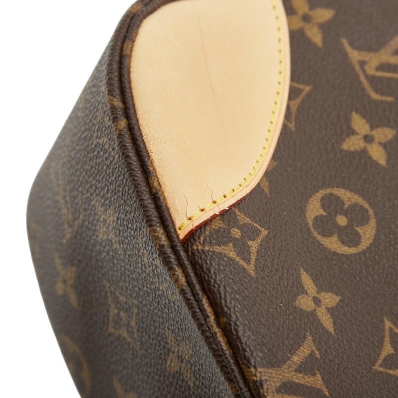 Louis Vuitton Monogram Boulogne 30 One Shoulder Bag M51265 Brown PVC Leather