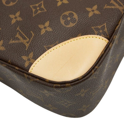 Louis Vuitton Monogram Boulogne 30 One Shoulder Bag M51265 Brown PVC Leather