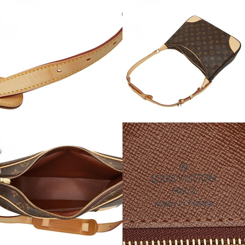 Louis Vuitton Monogram Boulogne 30 One Shoulder Bag M51265 Brown PVC Leather