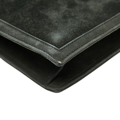 Hermes Alcazar Chain Shoulder Bag Grey Black Gold Dobris Women Hermes