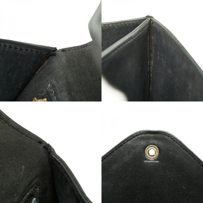 Hermes Alcazar Chain Shoulder Bag Grey Black Gold Dobris Women Hermes