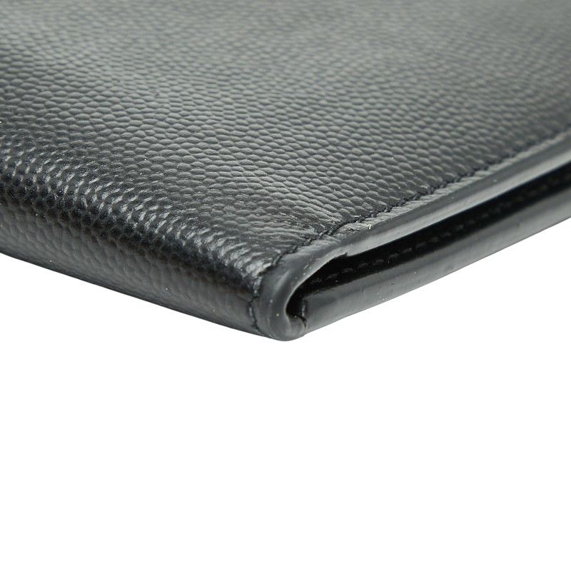 Saint Laurent Logo Black Leather Women's Saint Laurent