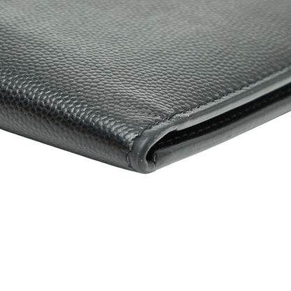 Saint Laurent Logo Black Leather Women's Saint Laurent