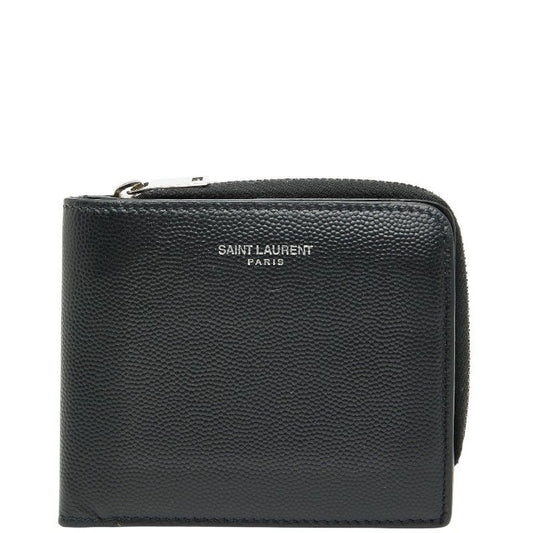 Saint Laurent Logo Black Leather Women's Saint Laurent