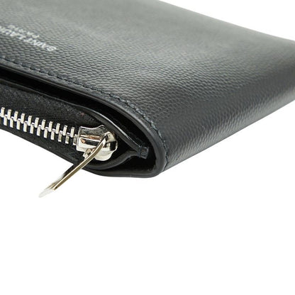 Saint Laurent Logo Black Leather Women's Saint Laurent