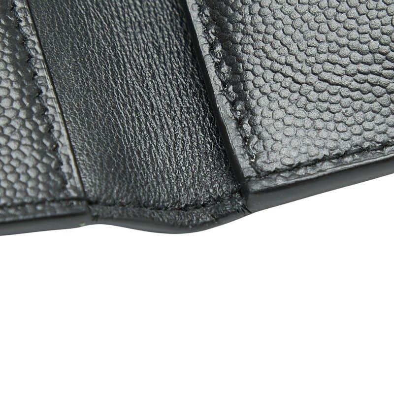 Saint Laurent Logo Black Leather Women's Saint Laurent