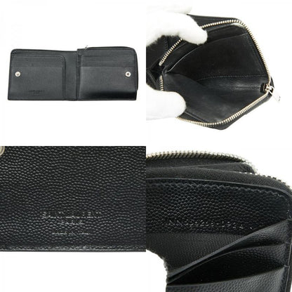 Saint Laurent Logo Black Leather Women's Saint Laurent