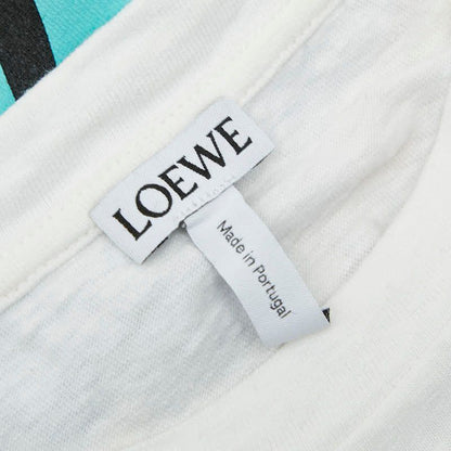 Loewe Eye Nature Printed T-Shirt Size: M White Multicolor Cotton Men's Loewe
