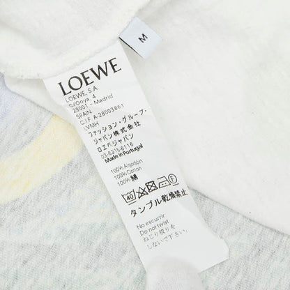 Loewe Eye Nature Printed T-Shirt Size: M White Multicolor Cotton Men's Loewe