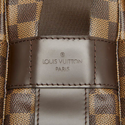 Louis Vuitton Damier Naviglio Crossbody Shoulder Bag N45255 Brown PVC Leather