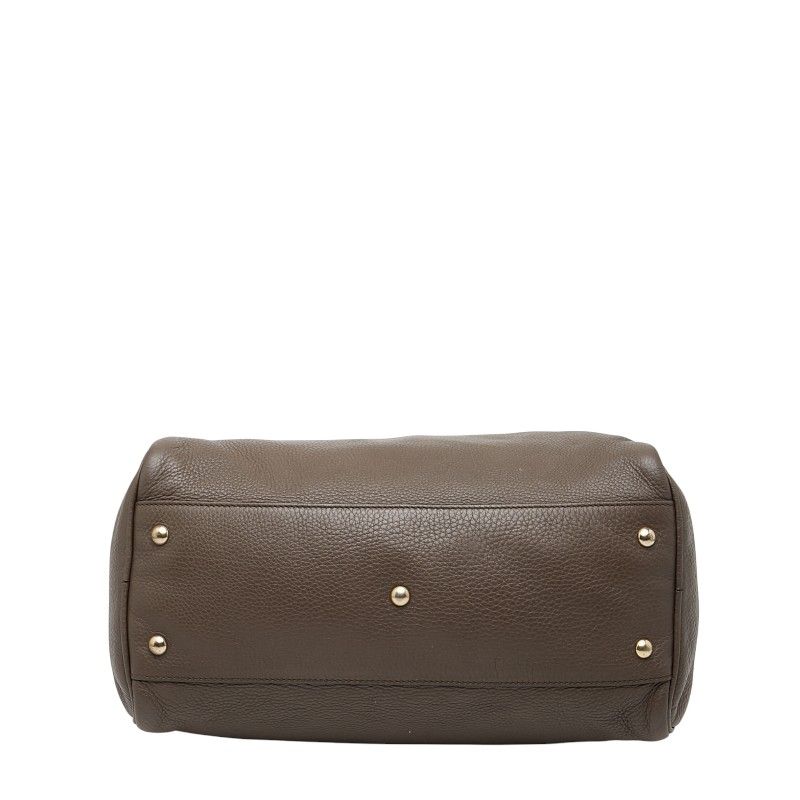 Gucci Bamboo Handbag Shoulder Bag 2way 353124 Brown Leather Ladies Gucci