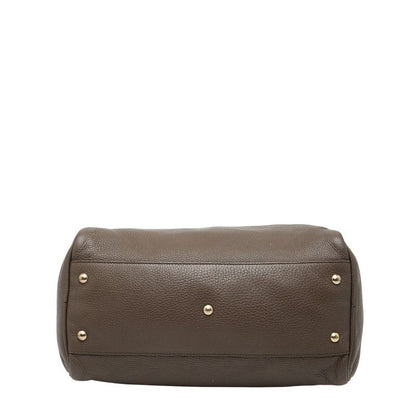 Gucci Bamboo Handbag Shoulder Bag 2way 353124 Brown Leather Ladies Gucci