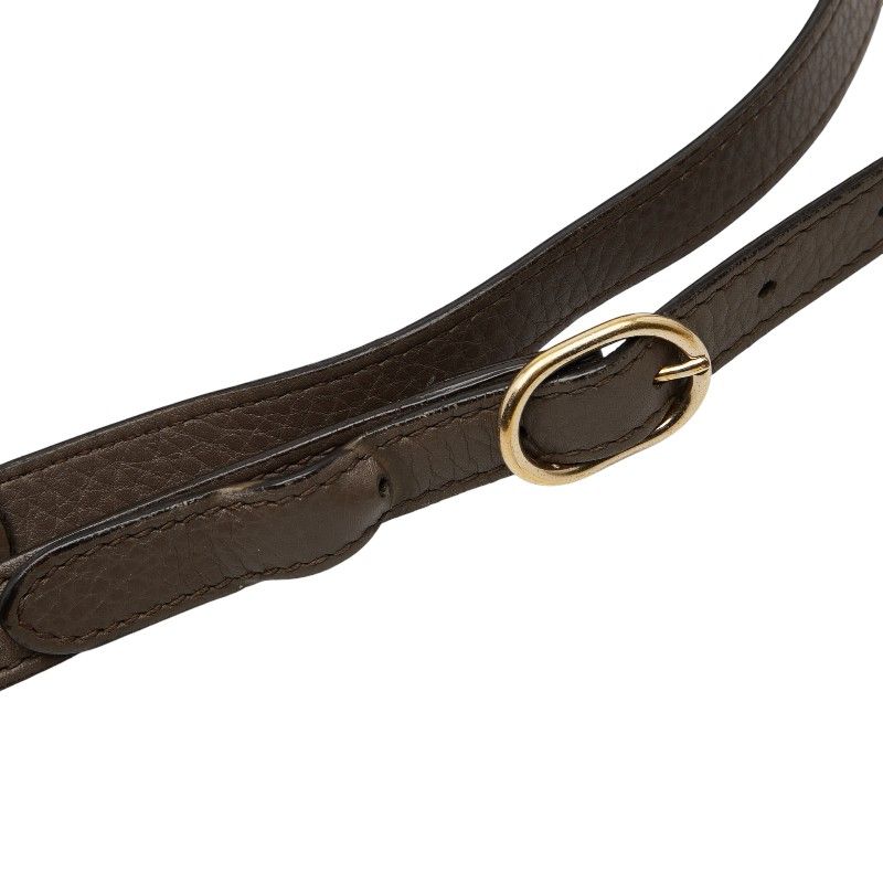 Gucci Bamboo Handbag Shoulder Bag 2way 353124 Brown Leather Ladies Gucci